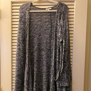 LuLaRoe Navy Blue Sarah Sweater - Large